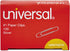 Universal 72210BX Paper Clips, Smooth Finish, No. 1, Silver, 100/Box...