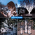 ZAIYW 300 LED 100Ft Solar Fairy Lights Outdoor, Solar Sliver Wire Fairy Lights with Timer Remote, Twinkle Lights Waterproof for Tree Garden Patio ...