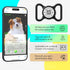 QR Code Airtag Holder, Scan QR Code Send Location Alert Email, Waterproof Full Body Protection Anti-Lost Air Tag Case, Airtag Accessories for Dog,...