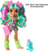 Mattel Cave Club Rockelle Doll (8-10-inch, Teal Hair) Poseable Prehistoric Fashion Doll with Dinosaur Pet and Accessories, Gift for 4 Year Olds an...