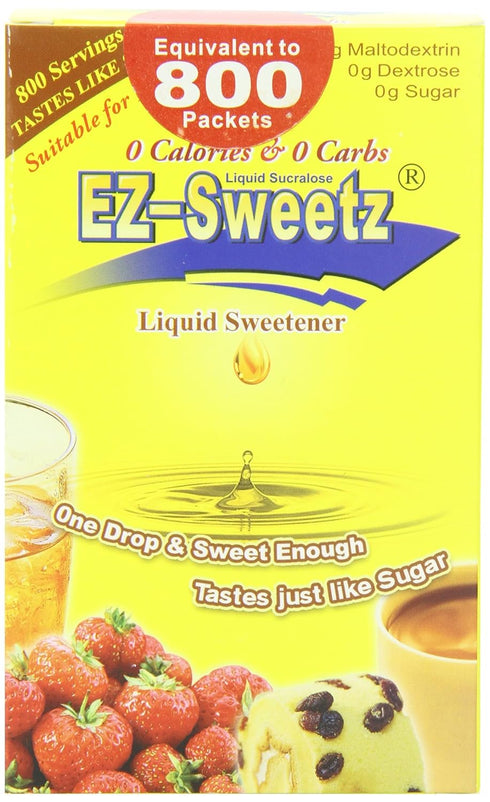 EZ-Sweetz (2.0oz - Liquid Sweetener 800 Servings/Bottle) (Original, 1 Pack)...