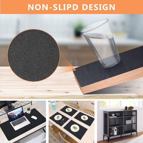 WochiTV Shelf Liner for Cabinets, Drawer Non Adhesive Non Slip Foam Mat for Kitchen, Pantry, Bathroom, Cupboard, Garage, Closet, Shelves, Drawer, ...