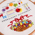 Westhood 3 Sets Beginners Embroidery kit, Different Stitches Practice with Instructions, Embroidery Starters Kit with Patterns Include 2 Wooden Em...