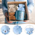Threan 8 Pcs Mini Plush Bears 4'' Small Bear Bulk Stuffed Animal Toys Tiny Soft Bear Doll Present Stuffers for Keychain Baby Shower Party Favors S...