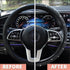 Bling Steering Wheel Cover, Rhinestones Steering Wheel Cover Crystal Diamond for Women, Sparkling Car Wheel Protector Universal Fit 14-15 inches -...