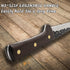 Premium Boning Knife with Sheath & Pocket Knife Sharpener 6 Inch High Carbon Stainless Steel Professional Japanese Fillet Knife Meat Cleaver Hand ...