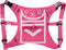 Pink Running Mini Backpack Vest for Men & Women - Reflective w/360°Hi-Viz, Holds Accessories, any iPhone, Android, iPad mini - Lightweight Adjusta...