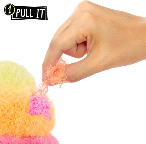 Fluffie Stuffiez Ice Cream Small Collectible Feature Plush - Surprise Reveal Unboxing with Huggable ASMR Fidget DIY Fur Pulling, Ultra Soft Fluff...