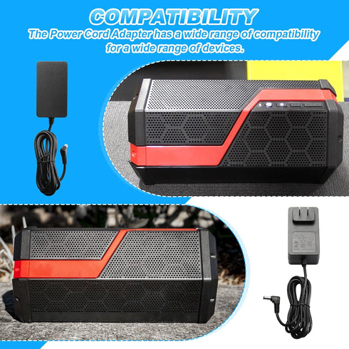 AC/DC Adapter 23-81-0155 Power Cord Adapter 18V Fits for Milwaukee 2891-20 Jobsite Speaker and Other Equipment......