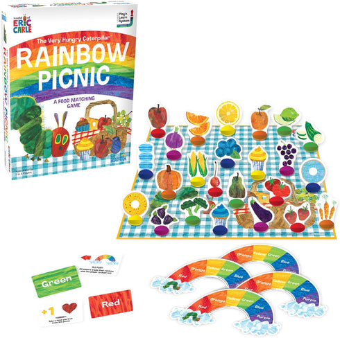 Briarpatch | The Very Hungry Caterpillar Rainbow Picnic Game, Ages 3+...