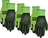 MidWest Gloves & Gear 93P03-SM-AZ-6 Max Grip Packs, 3 Pair, Ladies Green...