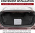 Envelope Style Automotive Elastic Trunk Mesh Cargo Net for Honda Accord 2013-2022- Premium Trunk Organizer and Storage - Luggage Net for Sedan...