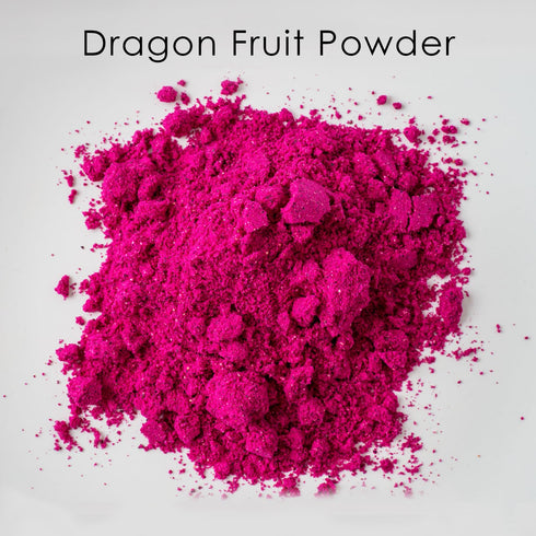 Dragon Fruit Powder, Freeze-Dried Pink Pitaya - Exotic Superfood, Rich in Vitamins and Minerals, Perfect for Coloring in Drinks, Snacks & Baking (...
