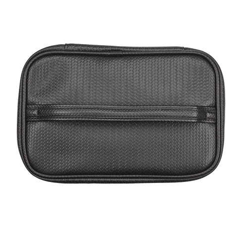 Conair Travel Makeup Bag, Large Toiletry and Cosmetic Bag, Perfect Size for Use At Home or Travel, Five Piece Train Case Set in Black...