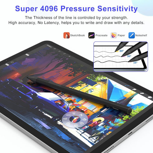 Stylus Pen for Microsoft Surface, Surface Pro 11 Pen Stylus Made for Windows 11 Copilot+ PC, Surface Pro Stylus for Surface Pro 11/10/9/8/X/7/7 pl...
