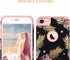 Fingic for iPhone 8/iPhone 7 Case,Pineapple Phone Case iPhone 7,Slim Fit Colorful Pineapple&Shinny Star Design Phone Cover Hard PC Cover&Soft Sili...