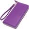 VOCUS Womens Wallet RFID Blocking Zip Around Wallet PU Leather Large Travel Long Purse Credit Card Holder with Wristlet...