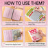100 Envelopes Money Saving Challenge, A5 Money Saving Budget Binder Challenge Book with Cash Envelopes to Save $500, 5,050, and $10,400 (Pink)...