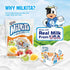 Milkita The Real Milk Lollipop Bag, Gluten Free Chewy Candies with Calcium & Real Milk, Zero Trans Fat, Low-Sugar, Fruity Flavors (Strawberry, Hon...