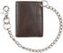 Dickies mens Leather Trifold Wallet, Dark Brown, One Size US...