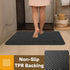 Mibao Indoor Door Mat, 20" x 31.5", Dirt Trapper Entrance Doormat, Non-Slip Low Profile Mat, Dog Door Mat, Super Absorbent Welcome Mat for Front D...