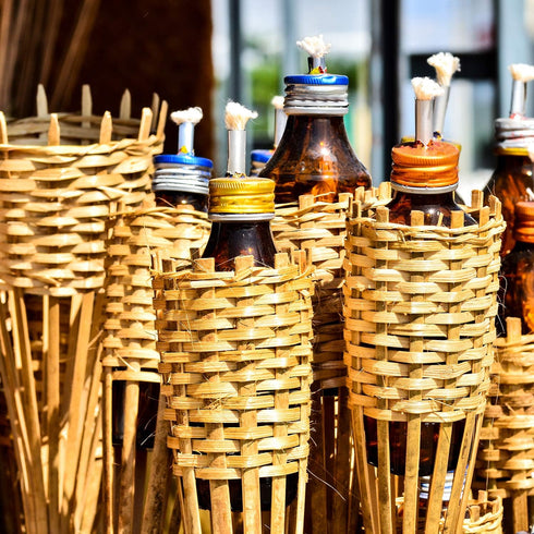 6.56 Feet Oil Lamp Wicks Replacement Braided Round Candle Wick for Oil Lamps and Candles, DIY Handmade Candle Making Supplies (8 mm/ 0.3 Inch)...