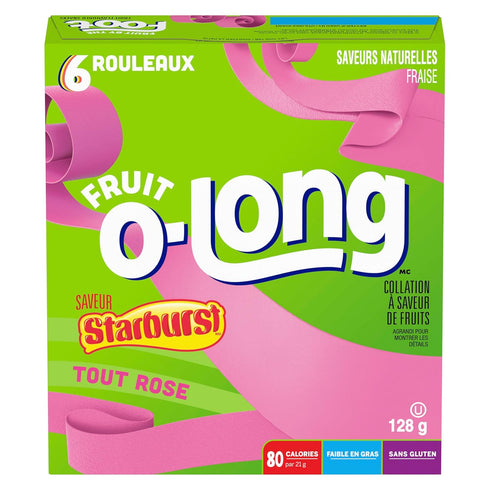 Betty Crocker, Gluten Free, Fruit by The Foot, Starburst All Pink, 6 Count, 128g/4.5oz,(Box) (Imported from Canada)...