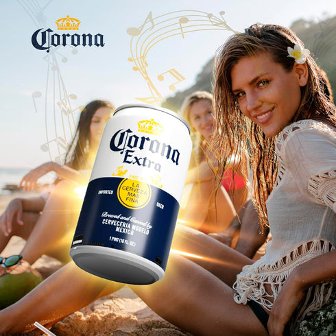 Corona Can Beer Bluetooth Can Shaped Speaker Bluetooth Bottle Speaker Portable Wireless Speaker Portable Travel Stereo Speaker for Outdoor and Ind...
