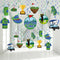 Clabby 41 Pcs Golf Party Decorations Swirls, Birthday Retirement Sports Theme Party Supplies Golf Cutouts Foil Hanging Swirls Ceiling Decor for Ki...
