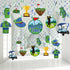 Clabby 41 Pcs Golf Party Decorations Swirls, Birthday Retirement Sports Theme Party Supplies Golf Cutouts Foil Hanging Swirls Ceiling Decor for Ki...