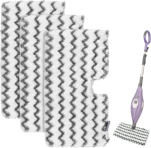 Steam Mop Replacement Pads for Shark Steam Mops S3500 Series S3501 S3601 S3550 S3901 SE450 S3801CO S3601D S2901 S2902 Shark Steam Pocket Mop, Micr...