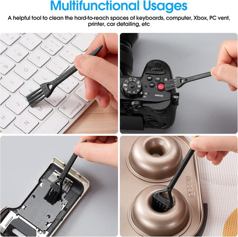 Computer Keyboard Cleaning Brush PC Laptop Keyboard Cleaning Kit Cleaner Antistatic Cleaning Brush Vent Printer Cleaner Gap Track Narrow Space Cle...