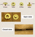 12.5MM Snap Fasteners Kit Brass Materia with Sharp Hole Punch Cutter and Standard Install Tool?Practice Operations Webbing ?for Clothes?Jackets?Je...