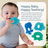 Itzy Ritzy Water-Filled Teethers - Cold Cutie Coolers Textured On Both Sides to Massage Sore Gums & Emerging Teeth - Can Be Chilled in Refrigerato...