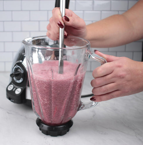 RSVP International Endurance Smoothie Spatula, 13.75x1", Pink...