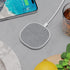 Novo Wireless Charger Pad | 15 Watt Fast Charger | Linen Style Gray Fabric | for iPhone 15/14/13/12/11 Series/Samsung S23, AirPods & More...