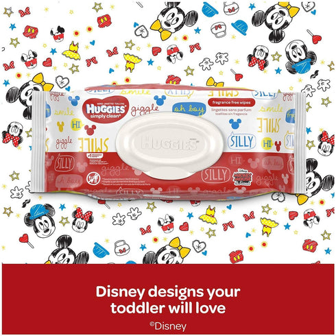 Huggies Simply Clean, Fragrance-free Baby Wipes, 24 Sheets...
