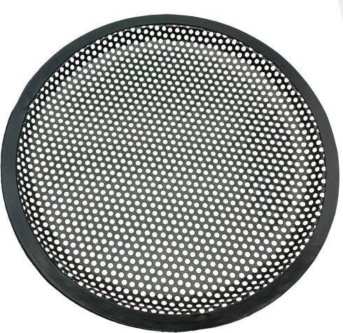 2 Pack 10 Inch Metal Mesh Speaker Grills Covers Subwoofer Grill Protective Case with with Mounting Screws for Home Audio Car Speaker [FDXGYH,Black...