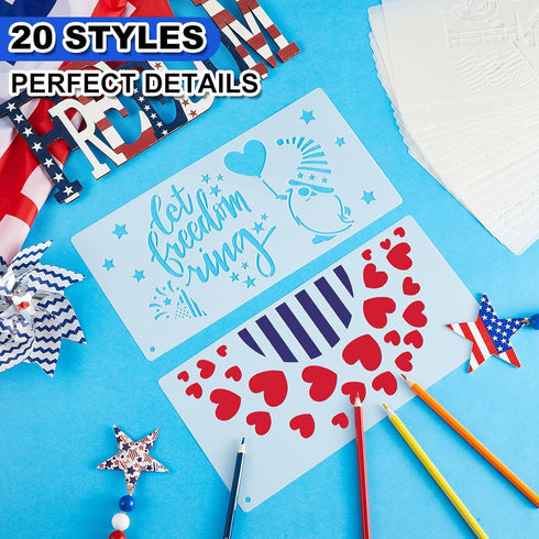 20 Pcs Welcome Stencils for Painting on Wood 11.81 x 5.91'' Large Welcome Letters Stencils Half Round Stencils for Wood Sign Plastic Word Farmhous...