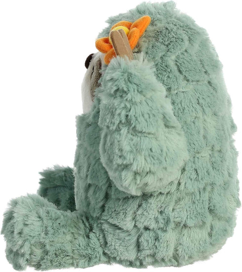 Aurora® Whimsical Cactus Kingdom™ Cactus Sloth™ Stuffed Animal - Aesthetic Appeal - Comforting Cuddles - Green 7.5 Inches...