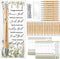 30 Set Christian Religious Gifts Bulk Include Bible Verse Bamboo Pens and Inspirational Bookmarks Scripture Biblical Church Gifts Sunday School Gi...