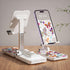 Foldable Cell Phone Stand,Angle Height Adjustable Cell Phone Holder,Phone Holder for Desk,Smart Phones Desk Accessories Phone Holder.?Butterfly?...