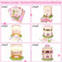 Rooftop Romance 3D Puzzle Dollhouse for Girls - Easy to Assemble 3-D Miniature Doll House Building Kit with LED Light for Kids - Educational Paper...