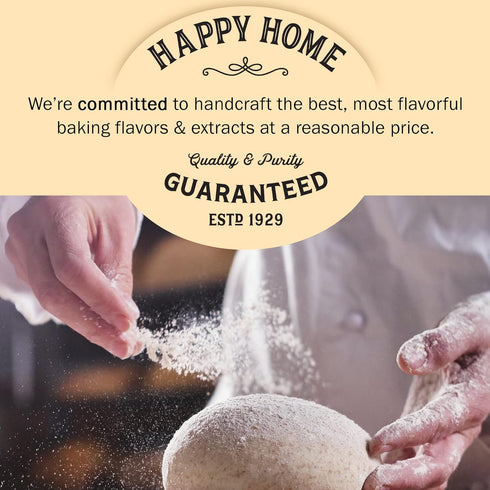 Happy Home Premium Natural Peach Flavor - Certified Kosher, 4 oz....