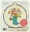 Dimensions 72-76320 Floral Boots Counted Cross Stitch Kit for Beginners, 6" D, 14 Ct. Ivory Aida, 5pcs...