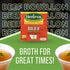 Beef Bouillon Seasoning Bundle. Includes Four 1.1 Oz Box 8ct Packets of Granulated Beef Bouillon. Gluten Free and Sodium Free Bouillon Beef Season...
