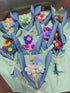 Finished Clay Flower, 48 PCS Completed Handmade Clay Flowers for Decorating Mirrors, Picture Frames, Refrigerators?Flower Shapes Decorate The Mirr...