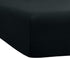 Sfoothome Black Fitted Sheet, 14 Inch Pocket Deep, Microfiber Sheets, Queen Size...