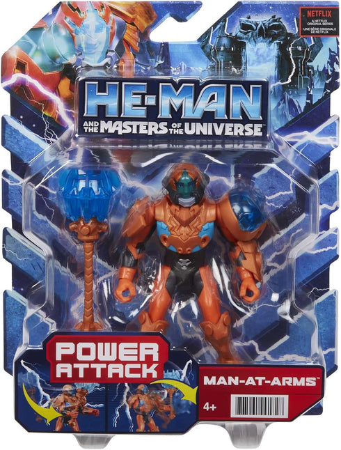 Masters of the Universe He-Man and The Toy, Man-at-Arms Duncan Action Figure, Power Attack Move and Accessory, Motu Hero Character...