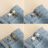 22 Pieces Pant Waist Tightener, No Sew and No Tool Detachable Button Pins for Jeans, Button for Jeans to Make Tighter, Adjustable Waistband Tighte...